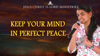 How To Keep Your Mind In Perfect Peace  How I Experienced Peace In Midst Of Difficult Situation [upl. by Leifer]