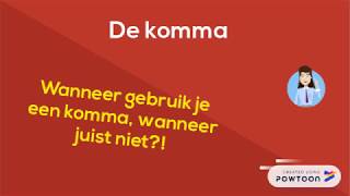 De komma [upl. by Dixil]