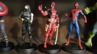 MY EAGLEMOSS MARVEL MOVIE FIGURINE COLLECTION UK  MARCH 2019 [upl. by Bigelow481]