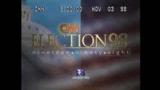 CNNs 1998 Election Night Coverage  8pm to 1am No Commercials [upl. by Hudgens]