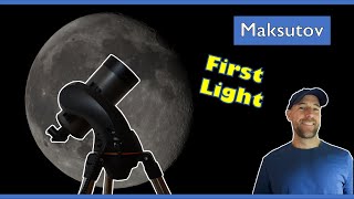 Celestron NexStar 127 SLT – FIRST LIGHT Tips amp Tricks Maksutov [upl. by Duarte]