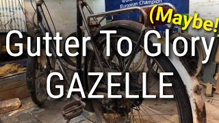 Gazelle Maxinette 3speed dutchbike renovation Pt1 intro amp planning Lots of chat amp no action [upl. by Latsyk]