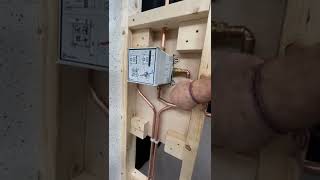 3 tips how to install concealed shower valve on timber frame Shorts [upl. by Oirramaj806]