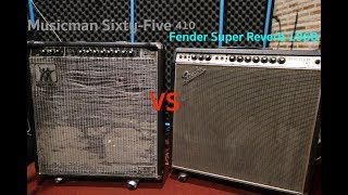 MusicMan SixtyFive 410 VS Fender Super reverb 1968 [upl. by Ettenom]