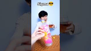 SIGMA FRUIT TEA food asmr mukbang [upl. by Danae]