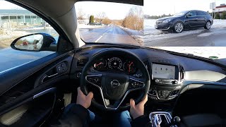 2015 Opel Insignia Tourer A 20 CDTI 170 Hp POV Test Drive  Drive Wave [upl. by Anma]