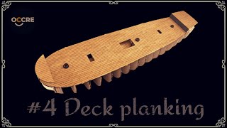 La Belle Poule 4 Deck planking [upl. by Angil411]