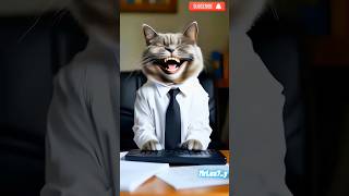 Cat Laugh 🐈shorts funny memes [upl. by Orat5]