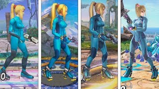 Super Smash Bros Ultimate  Samus Zero Suit Evolution  20082018 [upl. by Kiri]