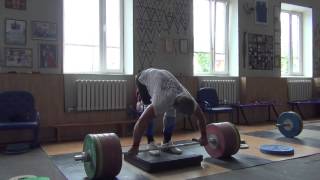 Klokov Dmitry  DEAD LIFT 225x4 7072013 [upl. by Lyon]