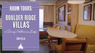 Boulder Ridge Villas at Disney’s Wilderness Lodge  OneBedroom Villa  Walt Disney World Resort [upl. by Staten111]