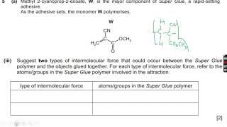 ALevel Chemistry Polymerisation Part 15 [upl. by Ylaek475]