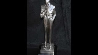 Art Deco Bronze The Smoker Male Statue by JC Leyendecker [upl. by Gruchot320]