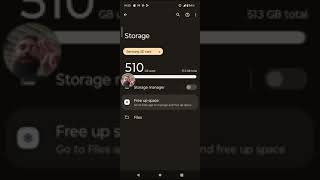 screen record of my storage on the phone and SD card [upl. by Rabka862]