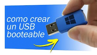 Como crear un USB Booteable Windows 7 8 10 [upl. by Gualterio843]