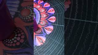 Learn brush strokes with dotting tool dottingtool dotmandala dotmandalaart trending art learn [upl. by Neladgam]