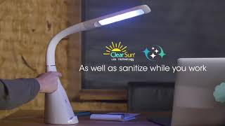 OttLite Purify  Sanitizing Lamp with Wireless Charging [upl. by Avot]