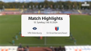 Drochtersen gewinnt umkämpftes Spiel in Oldenburg knapp l Regionalliga Nord 13 Spieltag [upl. by Sussna]