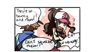 Pokemon Hilbert and Hilda quotsqueeze quot [upl. by Orestes938]