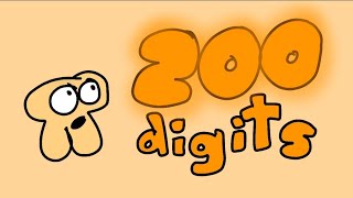 200 digits of pi [upl. by Bromleigh]