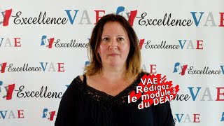 Conseils VAE rédiger vos modules 2 du DEAP par Christelle Farris  2021 [upl. by Samul145]