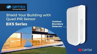 Secure your premise from intrusion with Outdoor Boundary Detector from OPTEX [upl. by Napra678]