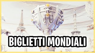 I biglietti per i MONDIALI di LEAGUE OF LEGENDS [upl. by Enneirda]