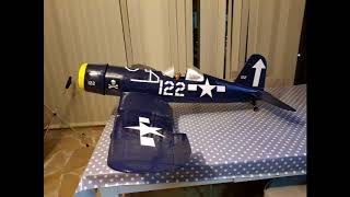 Aéromodélisme  Construction dun avion Vought CORSAIR F4U imprimé en 3D [upl. by Akeenahs]