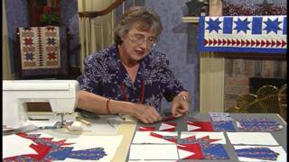 Star Spangled Favorites  Eagle Quilt  Part Two [upl. by Hartzke611]