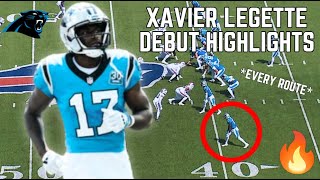 Xavier Legette EVERY ROUTE from NFL Debut 👀🔥 NFL Preseason Highlights [upl. by Adnot381]