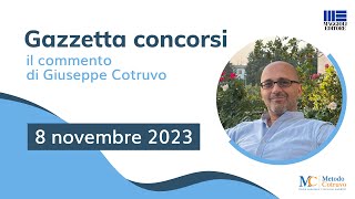 Gazzetta Concorsi 81123 nuovi bandi MASE 189 ispettori Vigili Fuoco Agenzia industrie Difesa [upl. by Ramsa]