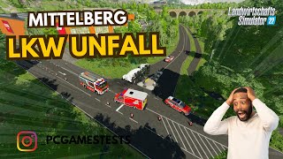 LS22 MittelbergSchwerere LKW Unfall [upl. by Bertold190]