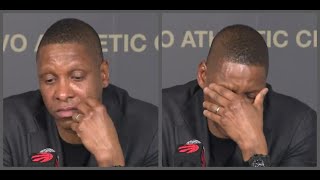 Masai Ujiri gets emotional talking about Pascal Siakam [upl. by Perle]