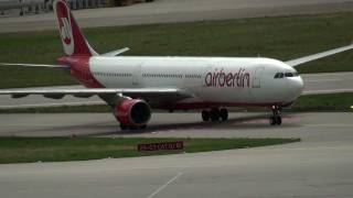 Flughafen Stuttgart  Airport Stuttgart  Starten u Landen  Starting amp Landing HD  HQ [upl. by Nelloc]