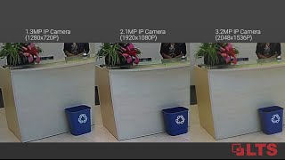 IP Camera Comparison  LTS Platinum 13MP 21MP 32MP [upl. by Arzed]