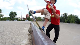 Father Son Skateboard Training [upl. by Esahc]