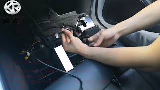 How to install a wireless carplay box for Audi A4 2018 MIB System [upl. by Coad]