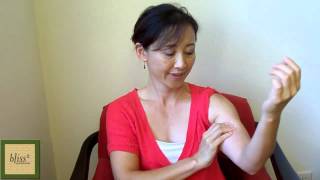 How To Massage Biceps with CrossFiber Friction  Massage Monday 96 [upl. by Bound]