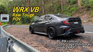 WRX VB TOUGE POV  Spirited Drive ☀️ [upl. by Colwell]