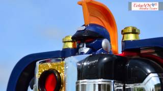 TMT130 Review DX Gunmazin Chouriki Sentai Ohranger Auric the Conqueror [upl. by Allehcim]