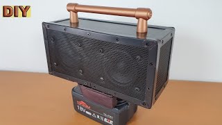 DIY Battery Drill Bluetooth Speaker [upl. by Einaffets]