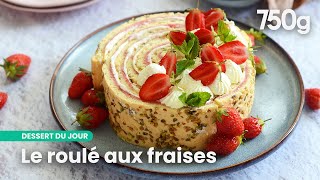 Le plus beau des desserts avec des fraises  750g [upl. by Latsyek852]