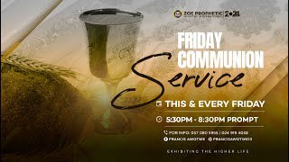 OBEDIENCE TO INSTRUCTIONS  FRIDAY COMMUNION SERVICE WITH PROPHET FRANCIS AWOTWE  2510 24 [upl. by Eremihc]