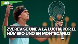 Alexander Zverev se impone avanza en Montecarlo [upl. by Ettenaj598]