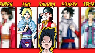 Drawing Sasukes Children If He Clapped Every Woman in Naruto Universe  Naruto Shippuden  Boruto [upl. by Akenahc733]