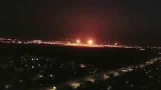 Sasol Plant And Secunda At Night [upl. by Ativahs421]