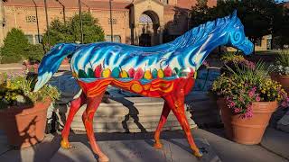 Ogden Utah  Horsing around downtown Ogden [upl. by Archy99]