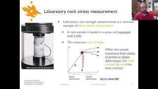 Geodynamics  Lecture 42 How is stress measured [upl. by Blain625]