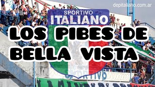 Hinchada de Sportivo Italiano  Los Pibes De Bella Vista [upl. by Dalston]