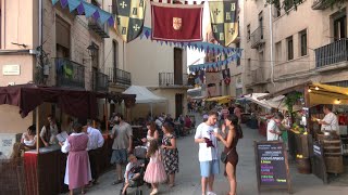 Ambient campaments i espectacles de carrer a la XXVII Festa del Renaixement de Tortosa [upl. by Sitarski]